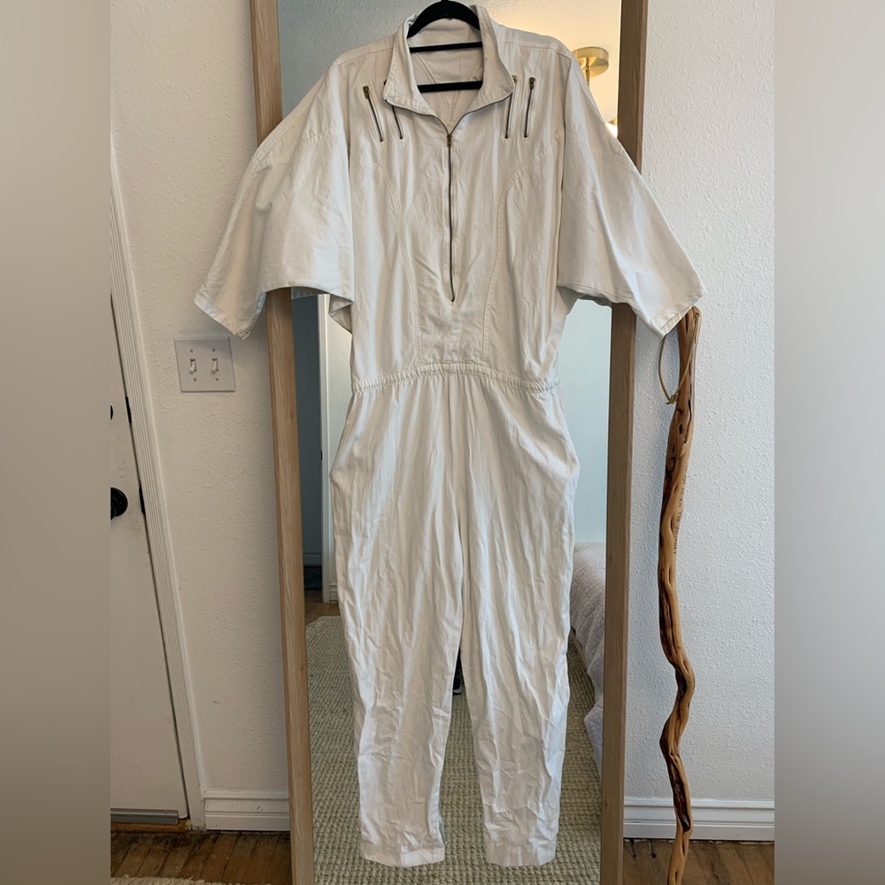 White Jumpsuit